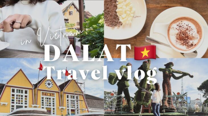 【ダラットvlog】1泊2日親子旅🇻🇳｜ホーチミンからたったの30分！ベトナムの軽井沢！？ 癒やしの高原リゾートを楽しむ🌿｜列車旅、憧れのフレンチヴィラ、B級グルメ、ダタンラ滝…