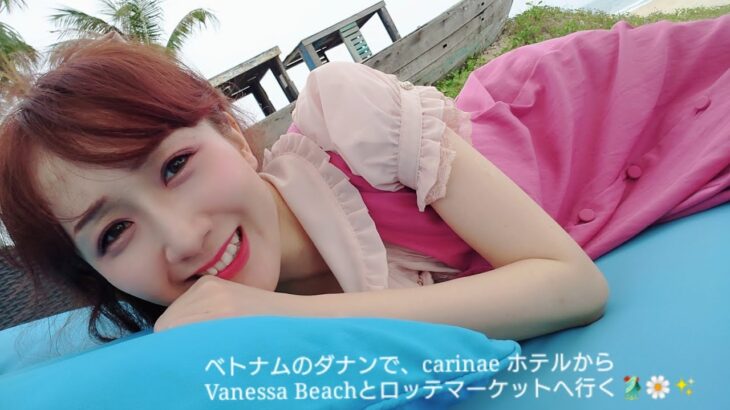#ベトナム の #ダナン で #RCI #carinae #カリナエホテル から # Vanessa Beach と スーパーの #ロッテマーケット へ行ってくる！ #購入品紹介 ⛵🛒🎡🎠👙