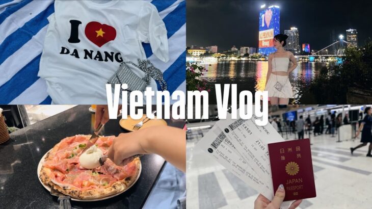 ベトナムのダナンvlog🇻🇳都内OL /海/カフェ/プール/友達と行く初ベトナム旅行！！
