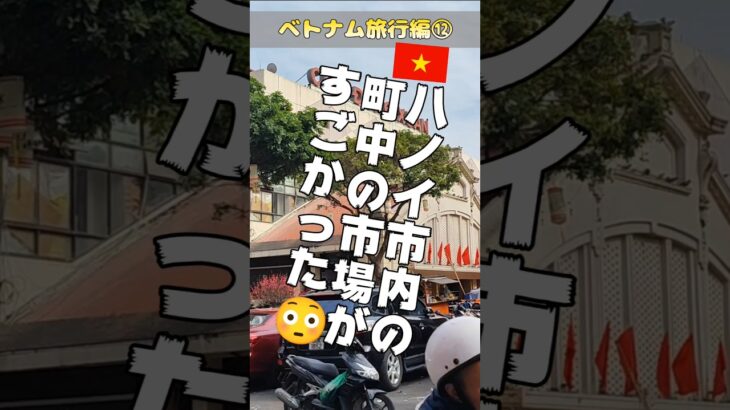 ほぼほぼ偽物ブランドが並ぶ市場　#ベトナム #ハノイ #ドンスアン市場  #旅行 #vlog #まるもんの世界旅