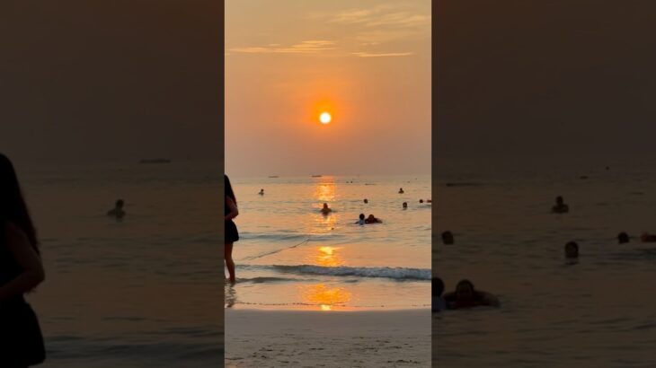 ベトナム🇻🇳ダナンの記録68  早朝のミーケビーチと日の出　#travel #danang #beach