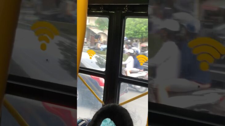 ベトナム旅行🇻🇳荒い運転の86番のバスで移動するハノイ市内/ハノイ #海外旅行 #ベトナム旅行 #一人旅