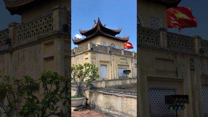 ベトナム旅行🇻🇳タンロン遺跡端門の上からの景色/ハノイ旧市街/世界遺産/Vietnam #海外旅行 #ベトナム旅行 #一人旅