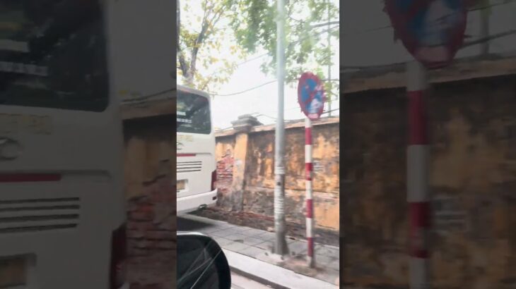ハノイ旧市街、大きな池の観光地！超レア観光地です！