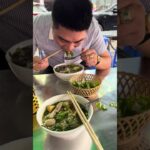 ハノイでブン　カー、美味しいお店、美味しいです！