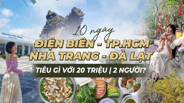 10 ngày du lịch TP.HCM – Nha Trang – Đà Lạt cùng mẹ | Kinh nghiệm & những điều mình không ngờ tới