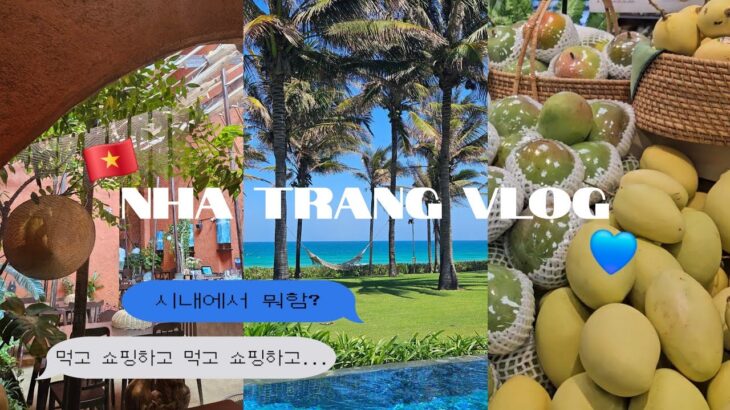🇻🇳나트랑 3박5일 vlog #1 | 구글맵 공유, 시내맛집, 쇼핑, 마사지, 래디슨블루