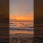 ベトナム🇻🇳ダナンの記録69 またミーケビーチへ　朝焼け #travel #danang #beach #sunrise