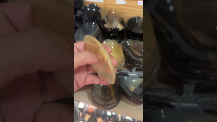 Buffalo horn dishes “TROPIC SOUVENIR STORE” #souvenir #handicraft #buffalo #ホーチミン旅行 #ベトナム雑貨 #水牛
