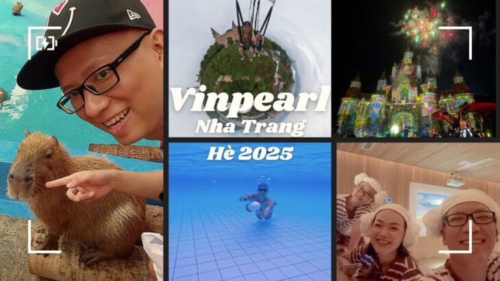 Cho Capybara ăn tại VinWonders Nha Trang và du lịch nghỉ dưỡng hè 2025 cùng Anhktay.
