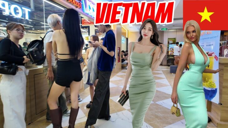 Luxury Mall in Ho Chi Minh CityShopping in Vietnam – 4K high quality vide
