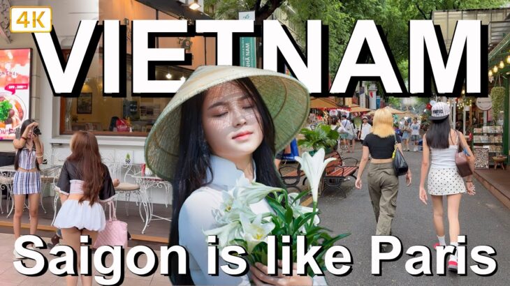Saigon District 1 walking tour 🇻🇳 Ho Chi Minh City Vietnam Travel 2025