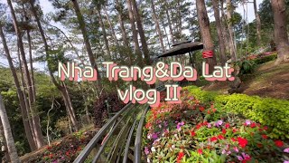 [Vlog] chapter2. 3박4일 나트랑 달랏 결혼식 1달전 모녀여행👭🏻| 세레자 호텔  | 다딴라 폭포 | 죽림선원 | 바오다이 궁전 | 랑비앙 전망대 | 쑤엉흐엉 호수 |