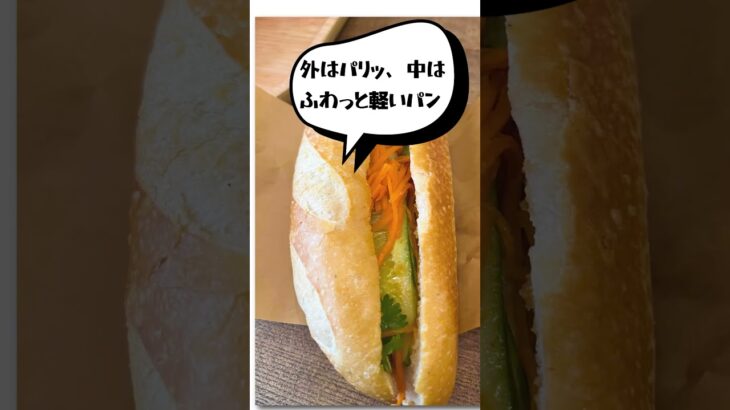 ハノイでバインミー食べるはどこ？ #バインミー  #ベトナム#ハノイ料理 #ベトナムグルメ #ベトナム旅行 #ベトナム行きたい#夏休み #ベトナム料理#shorts