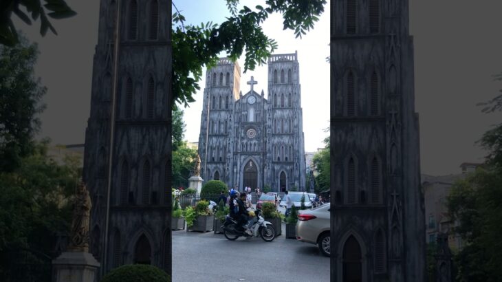 ベトナム旅行🇻🇳聖ジョセフ大聖堂/ハノイ大聖堂/ハノイ旧市街/街歩き #海外旅行 #ベトナム旅行 #vietnam