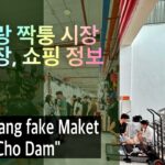 나트랑  여행자들이 가장 많이 쇼핑하는,  짝퉁 시장 담 시장 1층부터 3층,  역사 상식도.