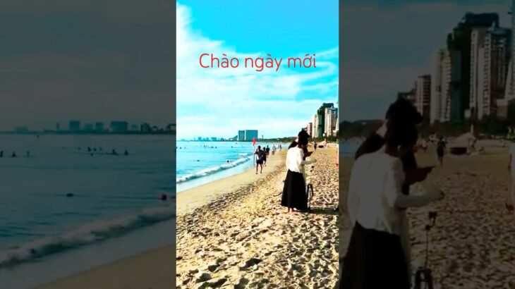 Chào ngày mới #beach #travel #danang