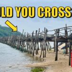 Crossing Vietnam’s Longest Wooden Bridge! 🇻🇳 Nha Trang To Quy Nhon | Vietnam Motorbike Tour Day 3