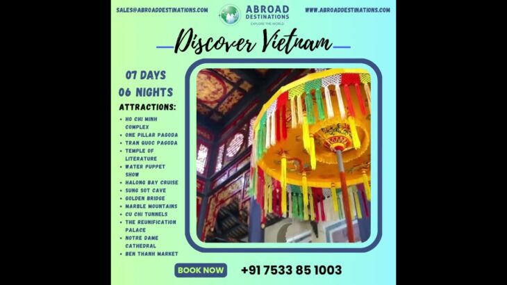 🇻🇳 Discover Vietnam in 7 Days | Must-Visit Places, Cruise & Culture | Vietnam Tour Package 2025