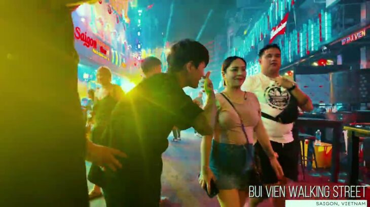 “Nightlife in Vietnam 🇻🇳 | Walking Through Bui Vien Street, Saigon’s Party Hub!” Part 4