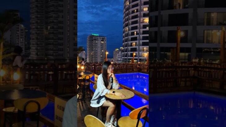 Quân cà hê này có view siêu đỉnh mà ai đi Nha Trang nên ghé trải nghiệm 1 lần nha #anchoinhatrang