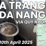 Reunification Express: Nha Trang to Da Nang via Quy Nhon – scenic, hot carriages and awful toilets.