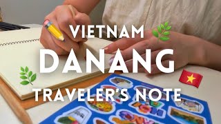 【Vietnam Danang🇻🇳】ダナン旅行の思い出をノートにまとめながら、ほんのり小話。