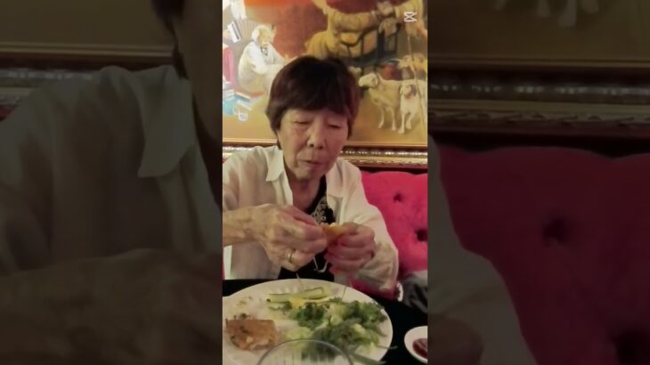 美代ちゃんベトナムディナー食べてみた #おばあちゃん #ダナン旅行 #eating #介護　#もぐもぐ  #食事  #mukbang #japan