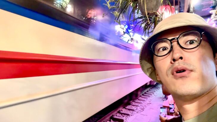 【衝撃】線路スレスレ！人が暮らす“電車ストリート”のリアル in ハノイ