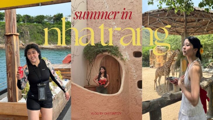 vietnam vlog | nha trang, beach, snorkeling🌊🏝️vinwonder, seafood buffet, cafe, where to eat, spa