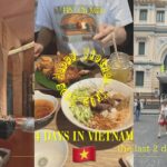 【ベトナムvlog②】食を求めて旅するホーチミン後半戦🇻🇳｜ジブリの世界観ランチ🍖エッグコーヒー🥚☕️