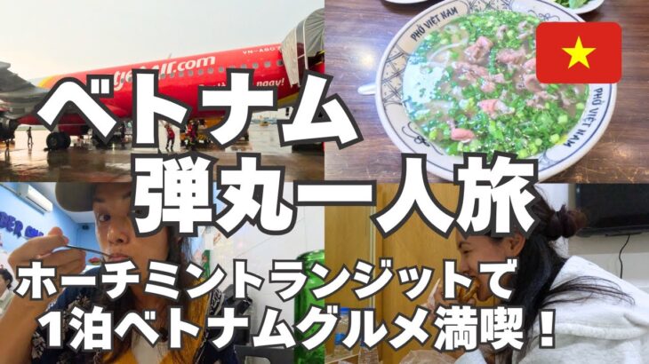 【ベトナム18時間滞在記！】たった6000円でホーチミン満喫Vlog！