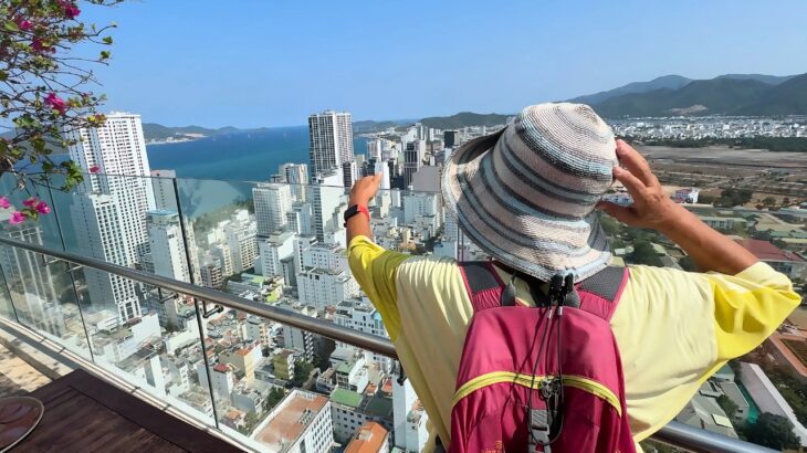 ニャチャンに到着…5つ星ホテルの最上階からの景色 | 老後の海外ロングステイ生活 in ベトナム