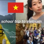 High school trip to vietnam: hanoi, halong bay vlog; 뉴질랜드 고등학생의 베트남 수학여행 브이로그: 하노이 하롱베이