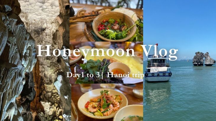 【Honeymoon Vlog】新婚旅行 in ベトナム🇻🇳ハノイ編 | 5泊7日のベトナム漫喫旅✌🏻✨️