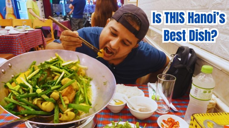 I Tried Hanoi’s SIZZLING Fish Dish… and It Was INSANE 🇻🇳 (Chả Cá Lã Vọng) ! My Favourite Now !!!