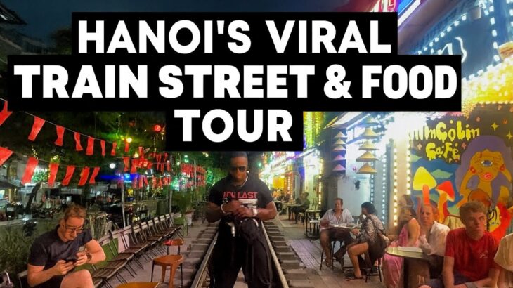 I Wasn’t Ready for This in Hanoi 😳🇻🇳 | Train Street + Food Tour