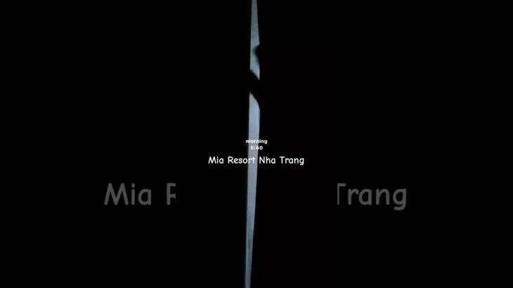 【ベトナム】ニャチャン（Nha Trang）5つ星ホテルのヴィラ泊の朝　2022.9 過去旅 #ベトナム#リゾート#trip