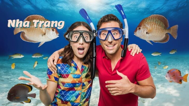 Unforgettable Snorkeling Expedition: Two Friends Discover Nha Trang’s Hidden Treasures!