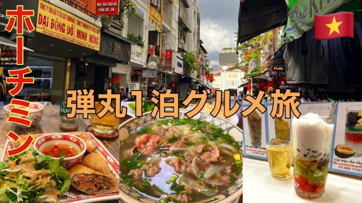 【🇻🇳ベトナム】ホーチミン1泊滞在記 / ベトナム料理を食べまくる