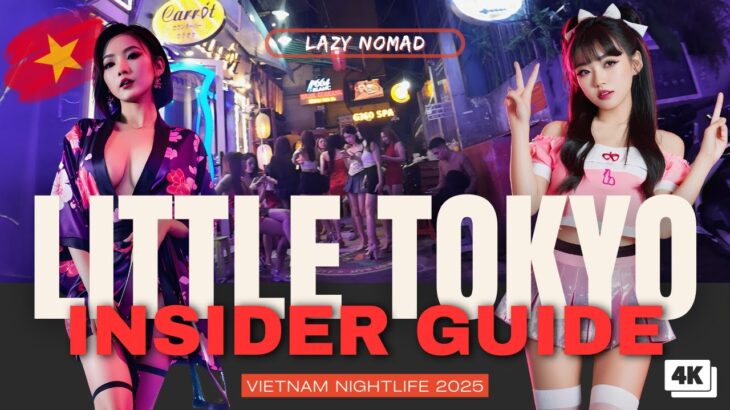 Japan District Ho Chi Minh EXPLAINED– Bars, KTV & Massage Secrets | Vietnam Nightlife Guide
