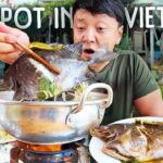 Vietnamese BREAKFAST NOODLES + HOTPOT & Dealing with FOOD POISONING in Da Nang Vietnam
