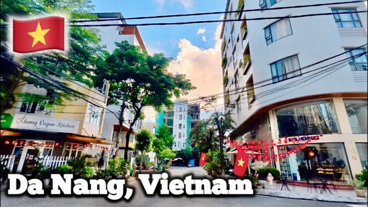Where to Live in Da Nang Vietnam | Tourist Area Walk & Local Life