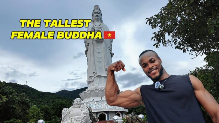 You Won’t Believe How Big This Lady Buddha Is! 🇻🇳 (Da Nang, Vietnam)