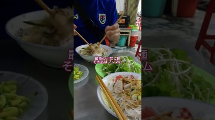 ベトナムのダナンの最高の汁なし麺を食べてもらう #travel #旅行 #海外旅行 #観光 #ダナン旅行 #ベトナム #ベトナム旅行 #ローストポーク #ベトナム料理 #trip #ダナン #麺好き