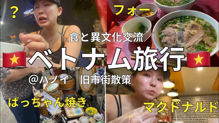 【ベトナム旅行】雨のハノイで街ブラ&ローカルグルメ！珍事件勃発で大パニックWW