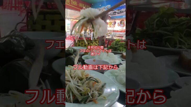 ベトナムのフエの隠れ名物料理を食べたよ #観光 #food #ベトナム #ベトナム旅行 #travel #旅行 #trip #ダナン #海外旅行 #本邦初公開 #フエ #ベトナム料理 #麺料理