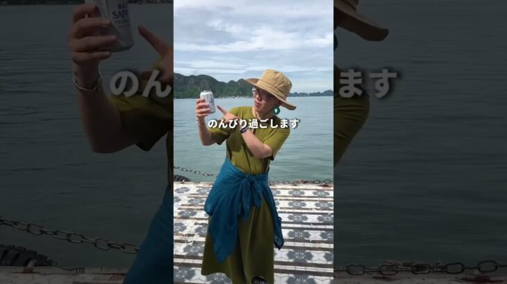 映画ロケ地ベトナム世界遺産／ハロン湾クルーズ【ベトナム旅行⑤】 #shorts