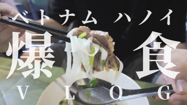 【ベトナム🇻🇳ハノイ爆食vlog】美味しいグルメ２泊３日で食べ尽くしてきました（2025最新）