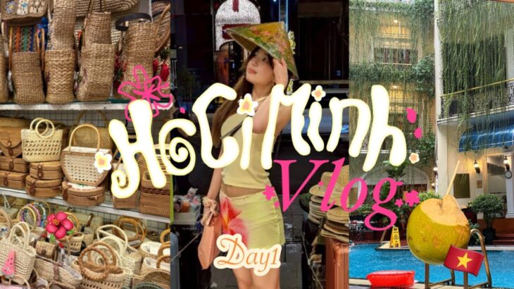 Vietnam vlog【前編】ホーチミン1日目で戦った話🥥🌼🇻🇳
